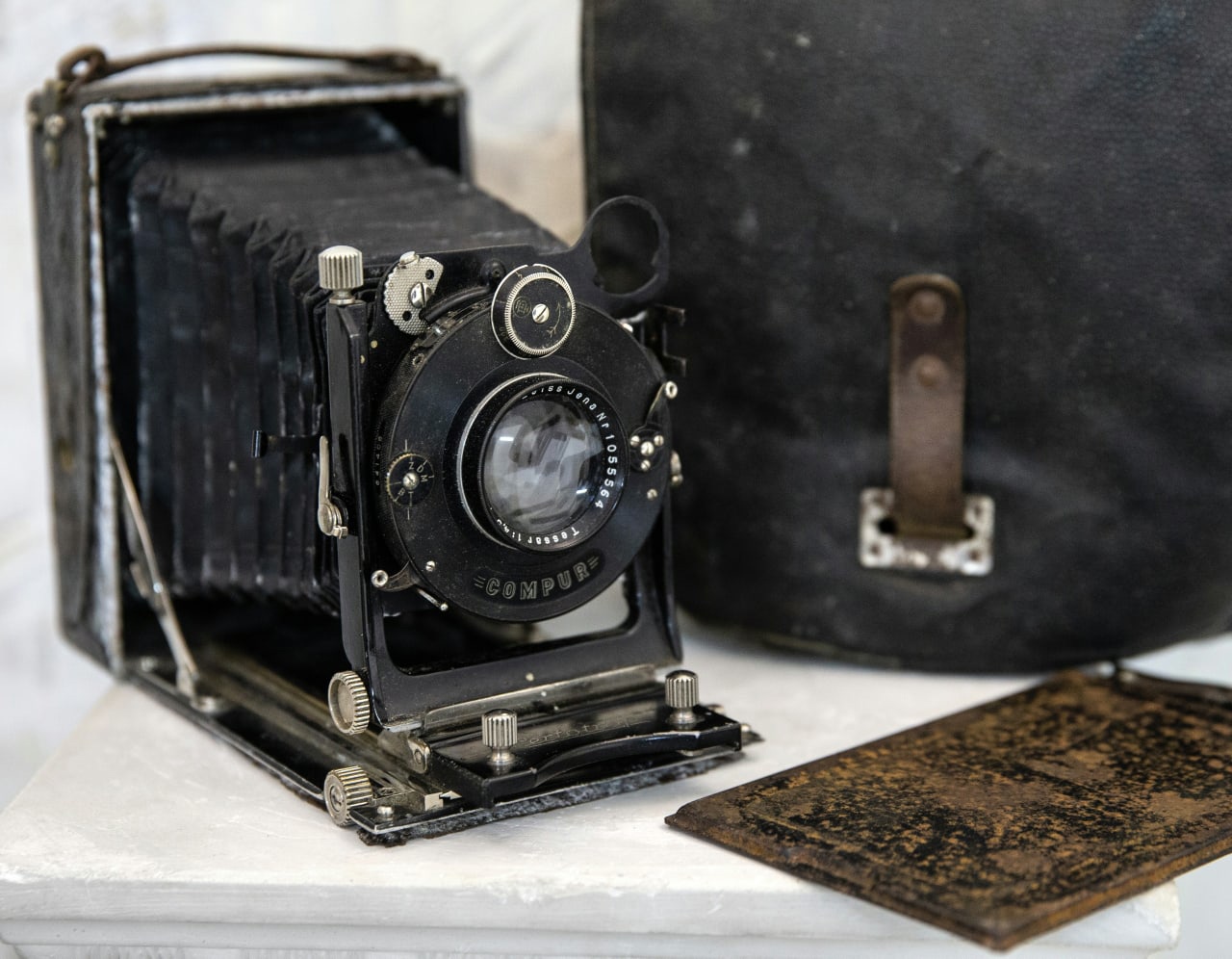 Старинная фото камера